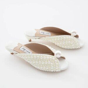 Luna35 Bridal Pearl Sandals
